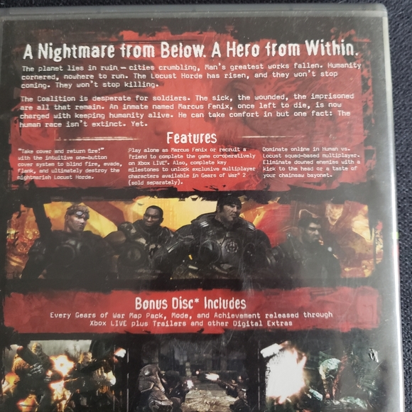 🎮 Gears of War Xbox-360 Game 🎮 - Picture 4 of 10